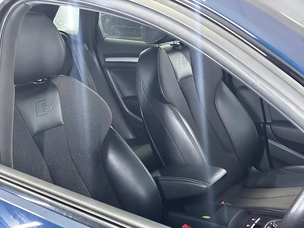 Used 2018 Audi A3 Black Edition Sportback Blue - Interior and Exterior details 9