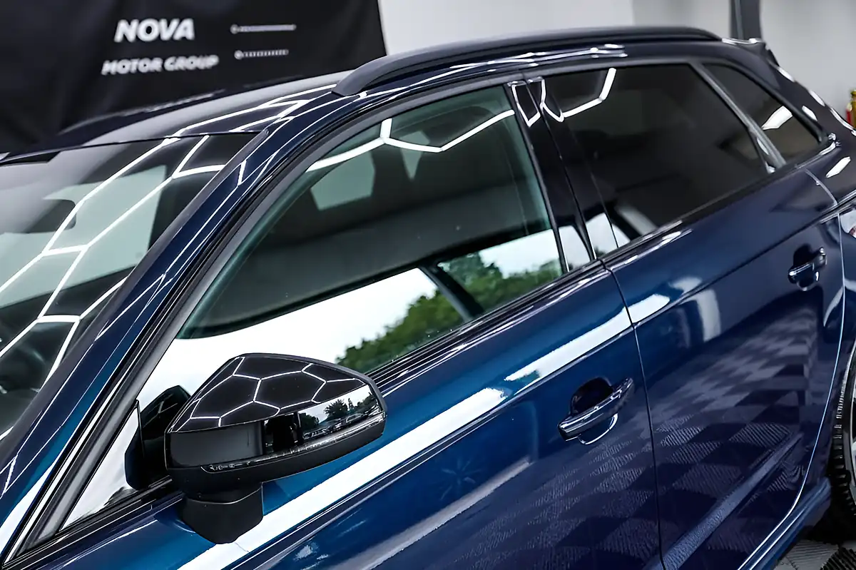 Used 2018 Audi A3 Black Edition Sportback Blue - Interior and Exterior details 12