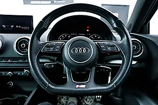 Used 2018 Audi A3 Black Edition Sportback Blue - Interior and Exterior details 15