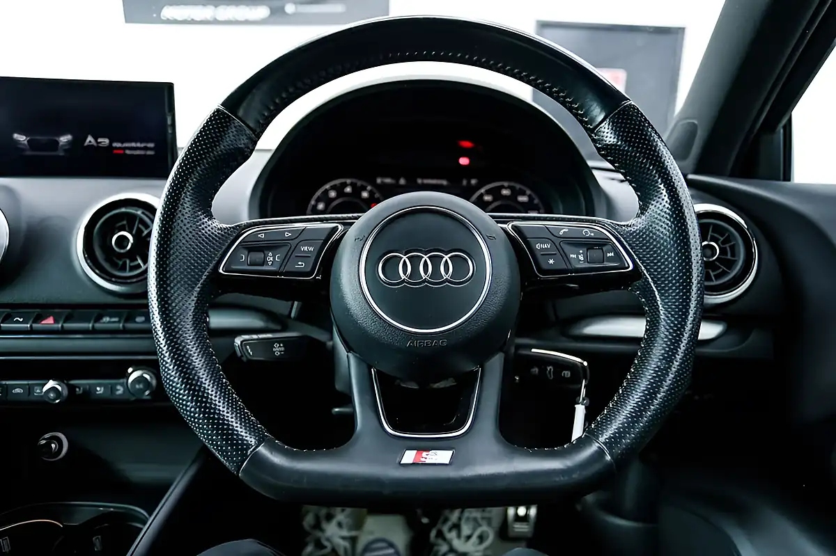 Used 2018 Audi A3 Black Edition Sportback Blue - Interior and Exterior details 15