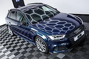 Used 2018 Audi A3 Black Edition Sportback Blue - Interior and Exterior details 4