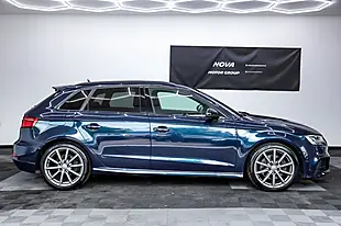 Used 2018 Audi A3 Black Edition Sportback Blue - Interior and Exterior details 5