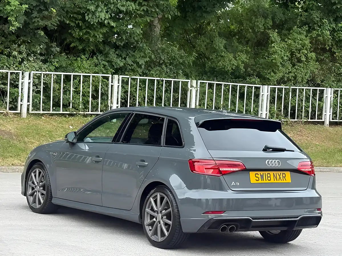 Used 2018 Audi A3 Black Edition Sportback Grey - Interior and Exterior details 11