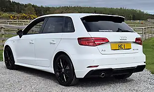 Used 2018 Audi A3 Black Edition White - Interior and Exterior details 2
