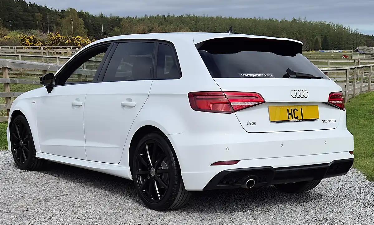 Used 2018 Audi A3 Black Edition White - Interior and Exterior details 2