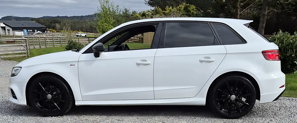 Used 2018 Audi A3 Black Edition White - Interior and Exterior details 4