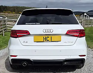 Used 2018 Audi A3 Black Edition White - Interior and Exterior details 5