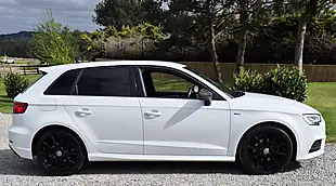 Used 2018 Audi A3 Black Edition White - Interior and Exterior details 6