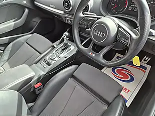 Used 2018 Audi A3 Black Edition White - Interior and Exterior details 7