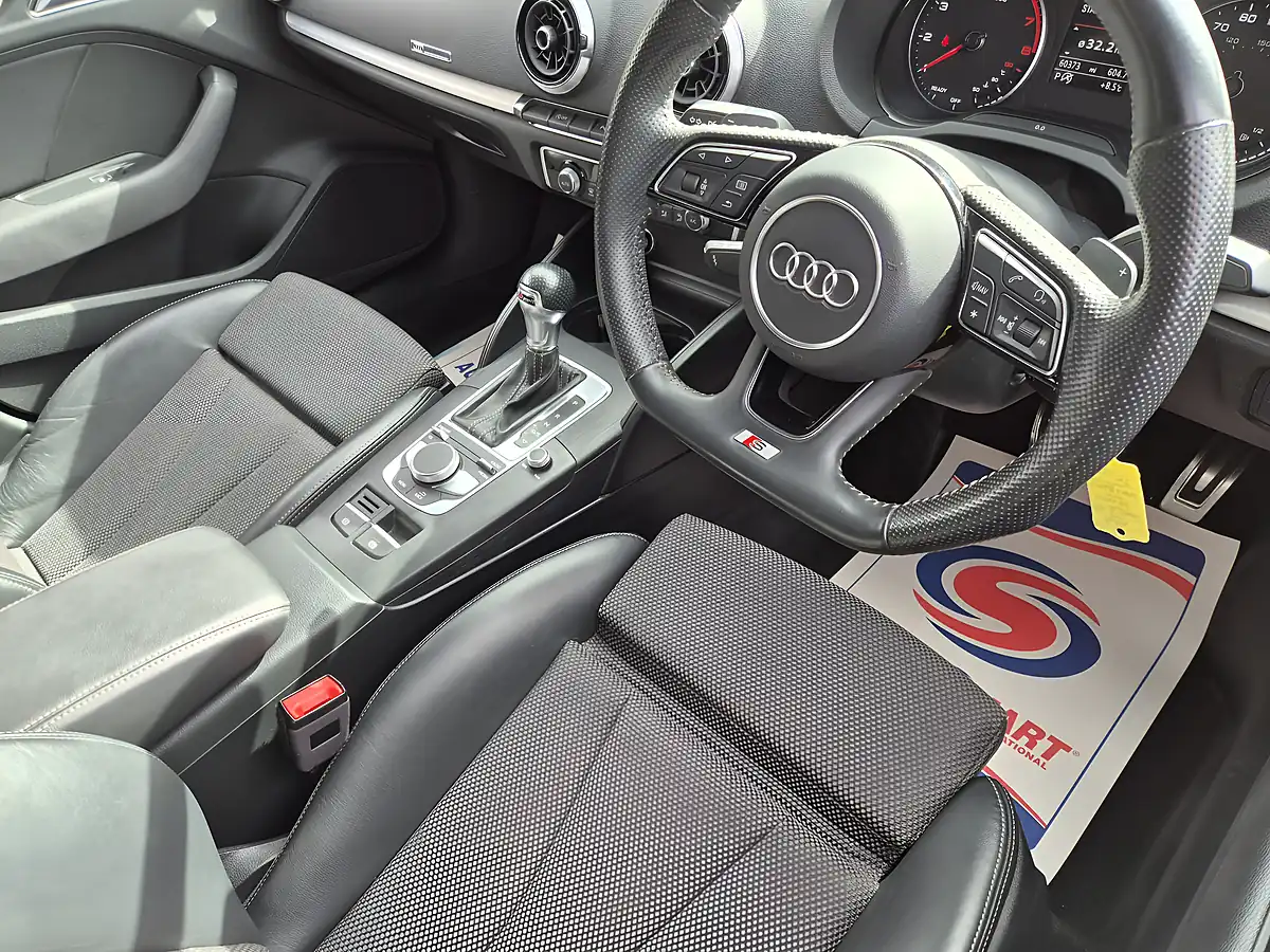 Used 2018 Audi A3 Black Edition White - Interior and Exterior details 8