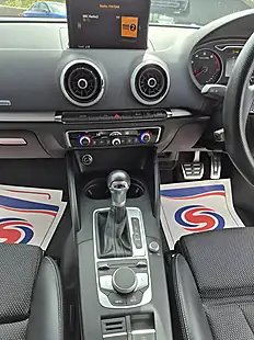 Used 2018 Audi A3 Black Edition White - Interior and Exterior details 9