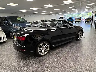 Used 2018 Audi A3 Cabriolet S Line Black - Interior and Exterior details 10