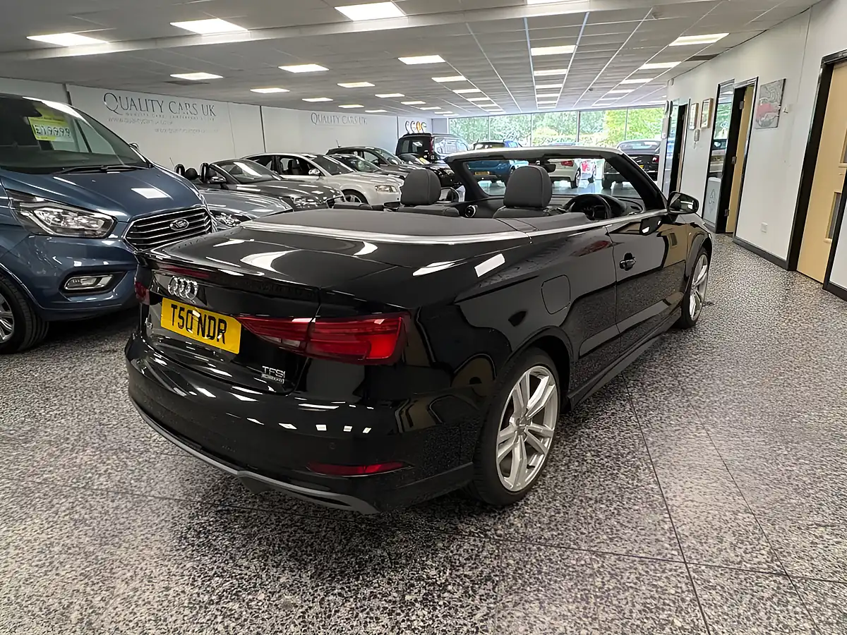 Used 2018 Audi A3 Cabriolet S Line Black - Interior and Exterior details 11