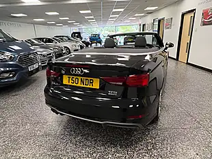 Used 2018 Audi A3 Cabriolet S Line Black - Interior and Exterior details 12