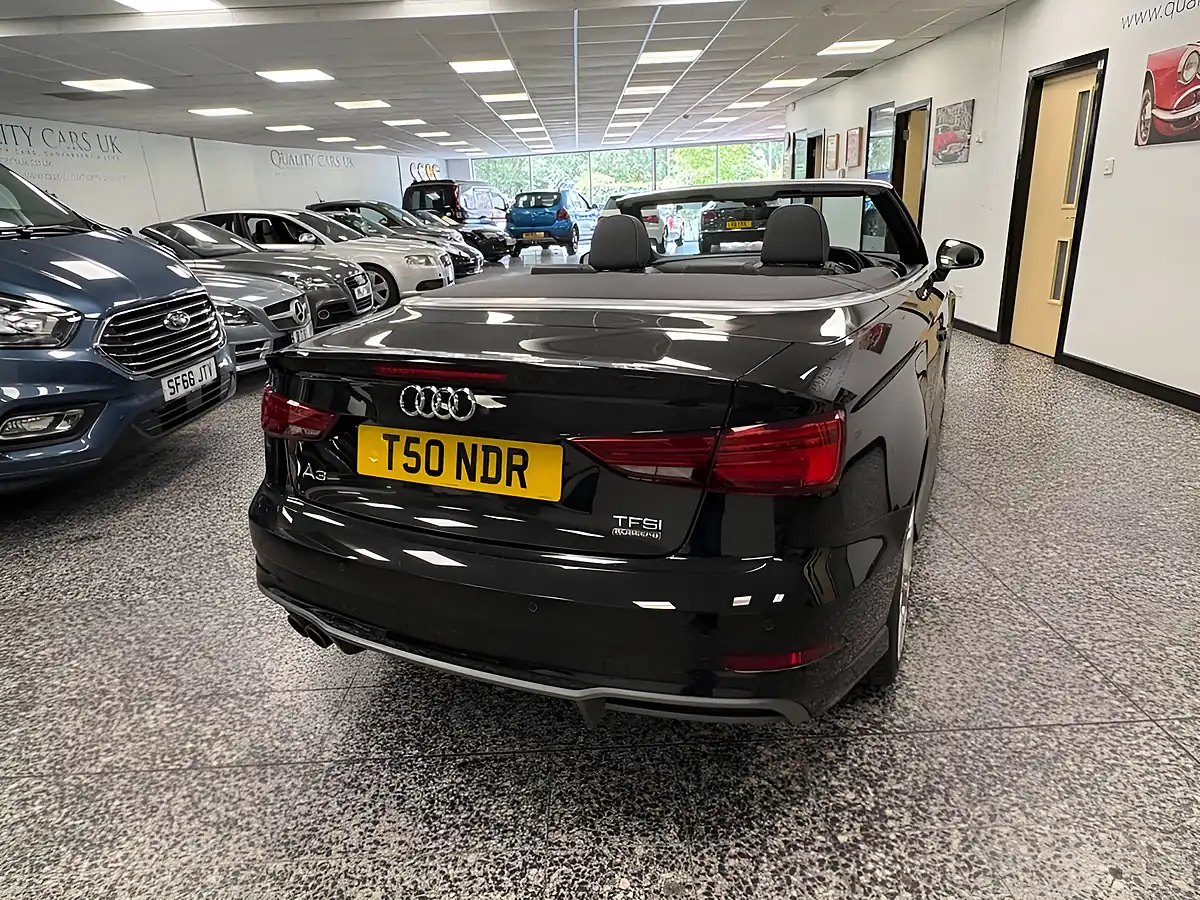Used 2018 Audi A3 Cabriolet S Line Black - Interior and Exterior details 12