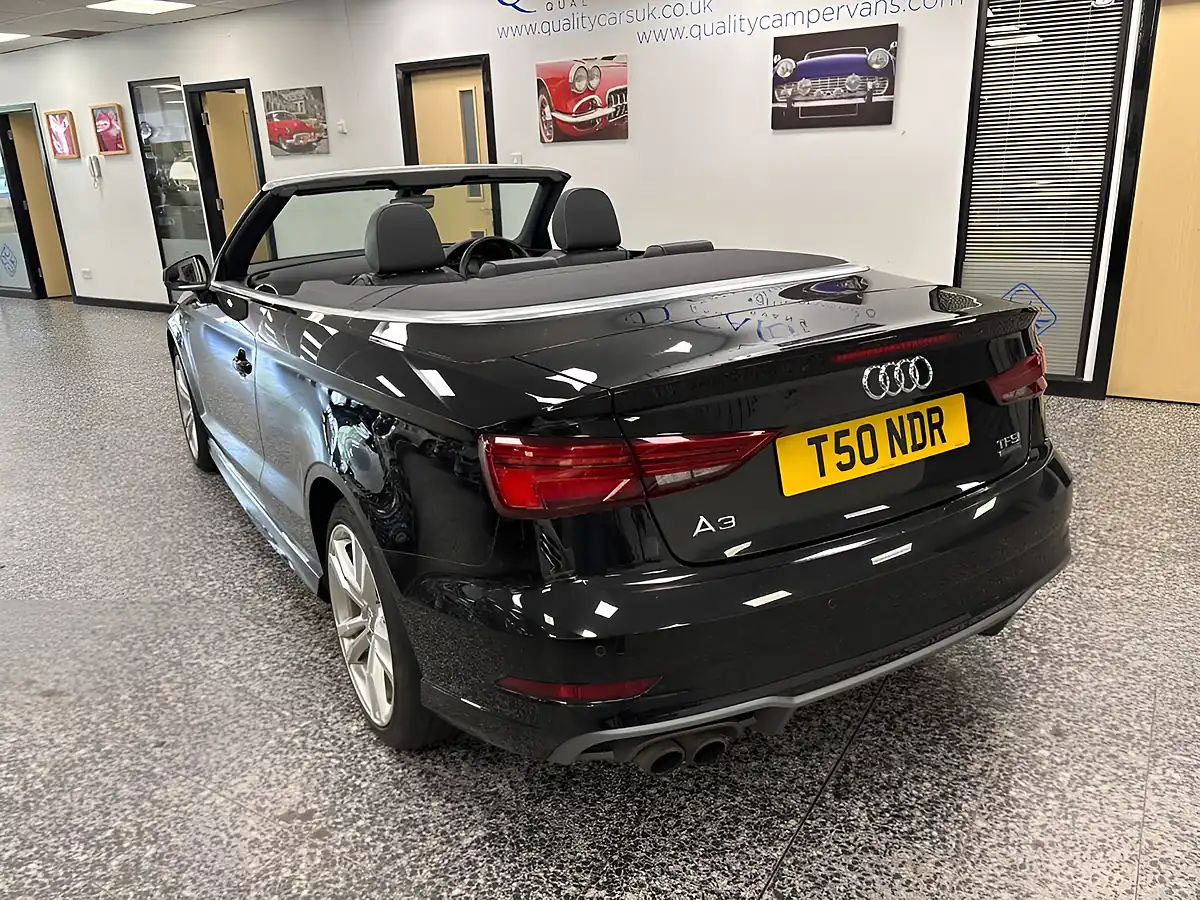 Used 2018 Audi A3 Cabriolet S Line Black - Interior and Exterior details 16