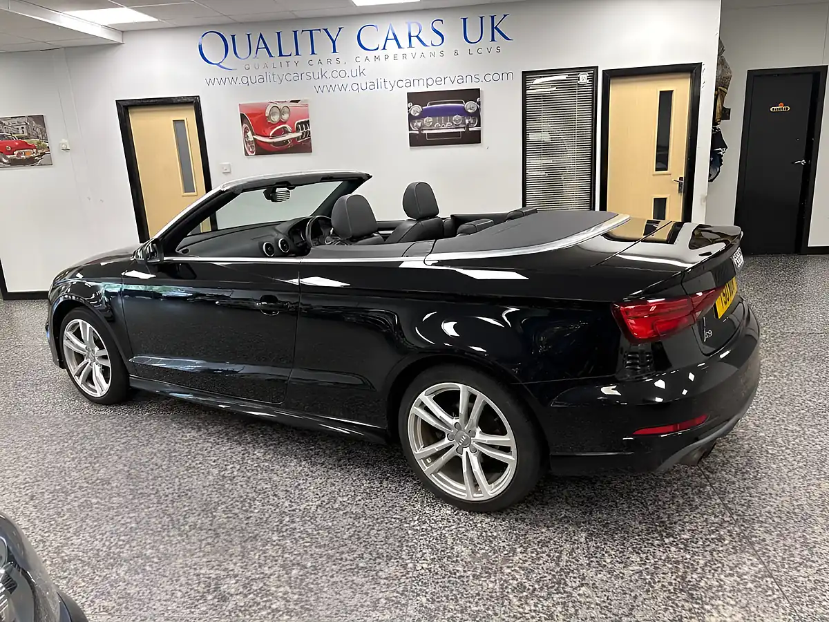 Used 2018 Audi A3 Cabriolet S Line Black - Interior and Exterior details 17