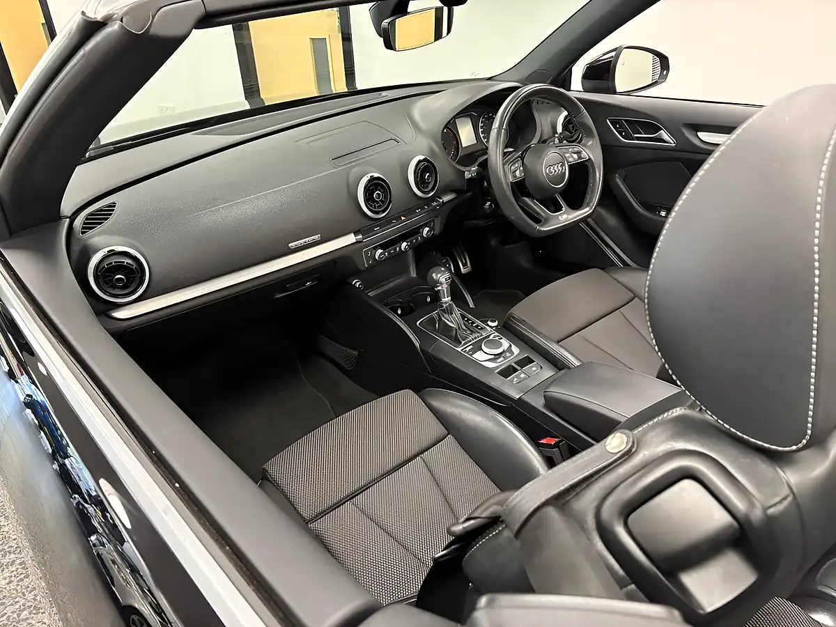 Used 2018 Audi A3 Cabriolet S Line Black - Interior and Exterior details 18