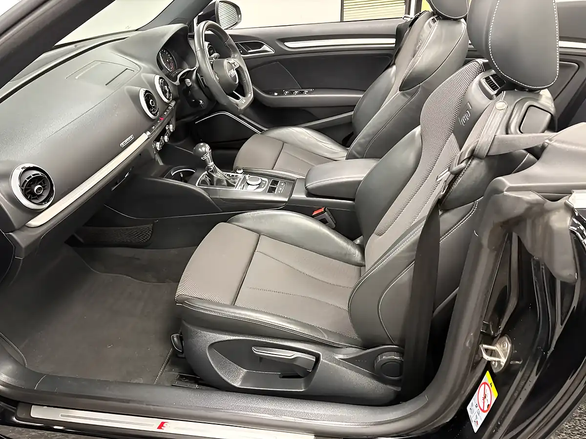 Used 2018 Audi A3 Cabriolet S Line Black - Interior and Exterior details 19