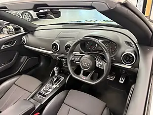 Used 2018 Audi A3 Cabriolet S Line Black - Interior and Exterior details 2