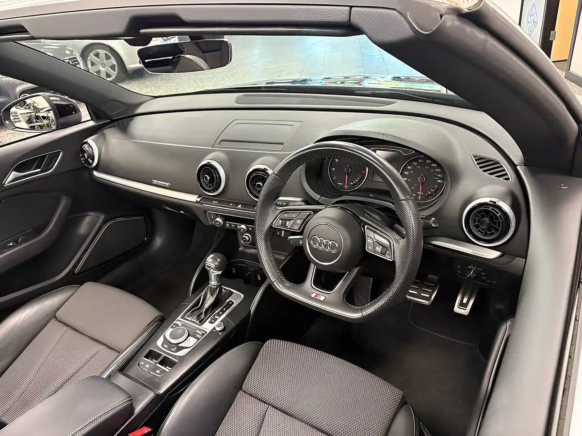 Used 2018 Audi A3 Cabriolet S Line Black - Interior and Exterior details 2