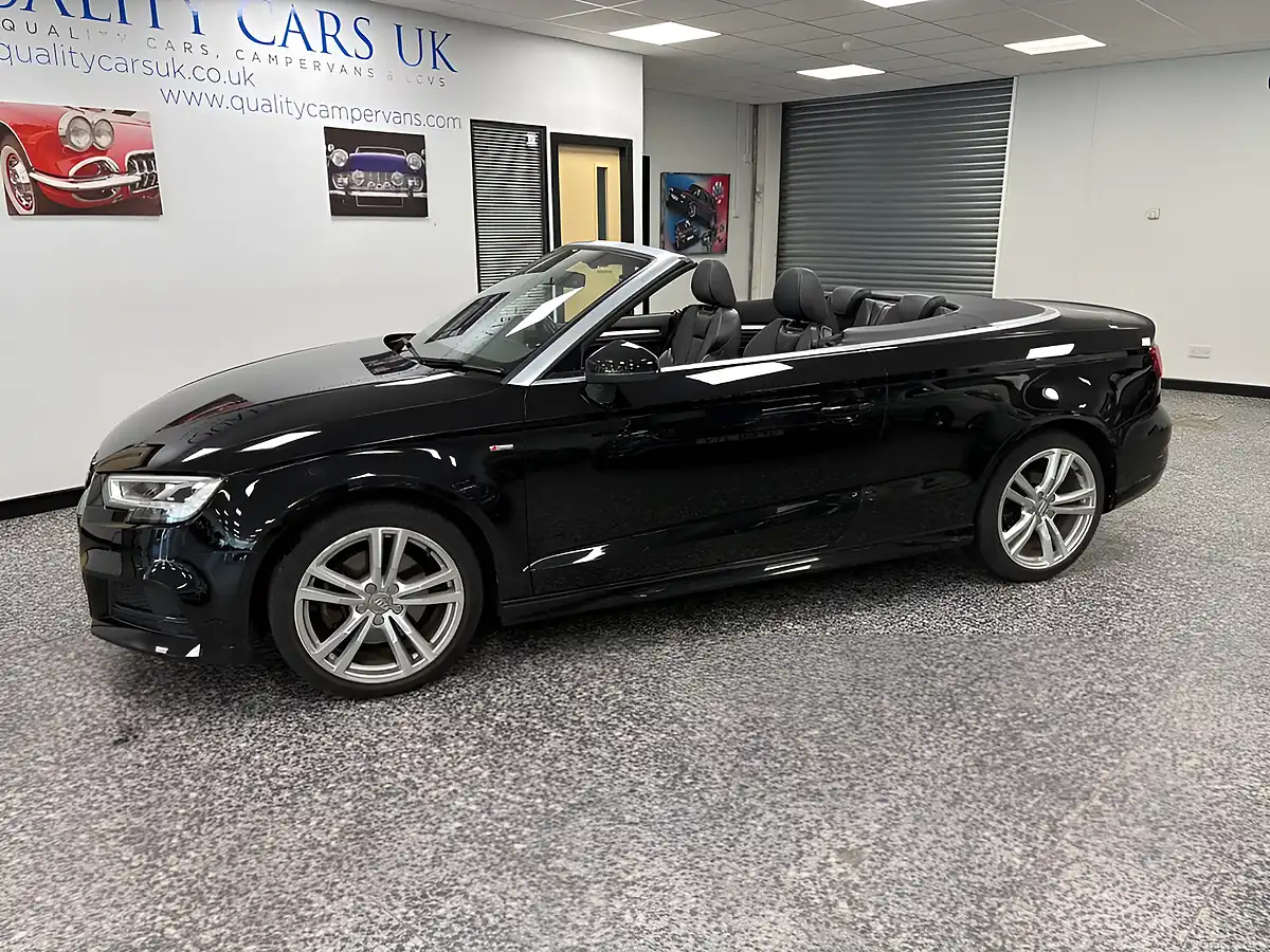 Used 2018 Audi A3 Cabriolet S Line Black - Interior and Exterior details 3
