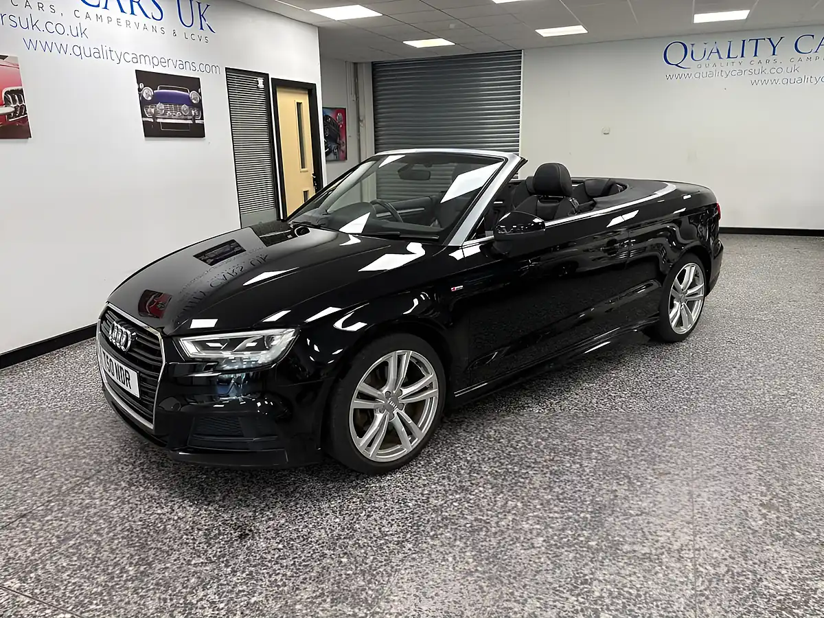 Used 2018 Audi A3 Cabriolet S Line Black - Interior and Exterior details 4