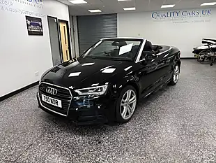 Used 2018 Audi A3 Cabriolet S Line Black - Interior and Exterior details 5