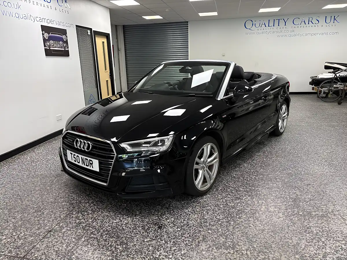 Used 2018 Audi A3 Cabriolet S Line Black - Interior and Exterior details 5