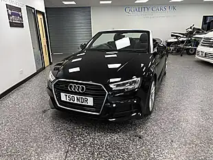Used 2018 Audi A3 Cabriolet S Line Black - Interior and Exterior details 6