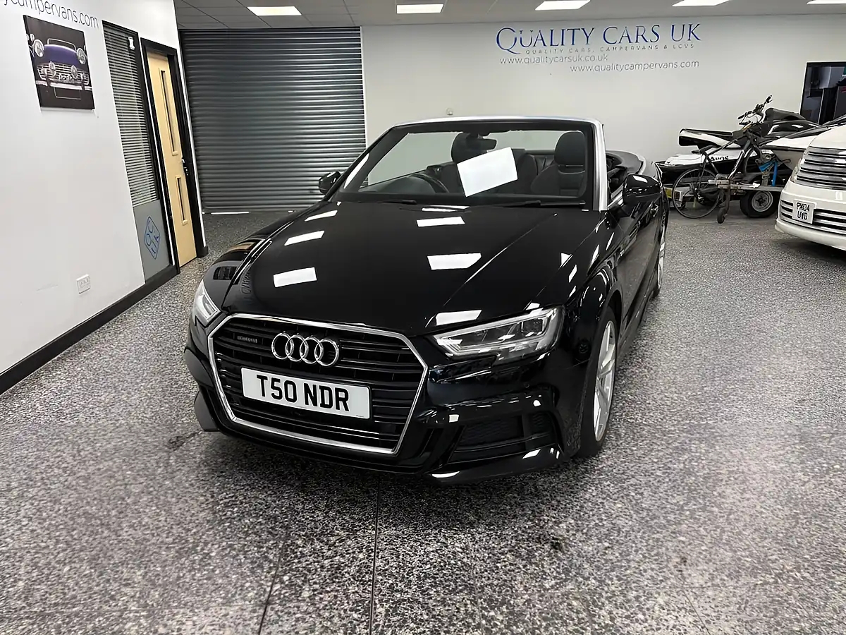 Used 2018 Audi A3 Cabriolet S Line Black - Interior and Exterior details 6