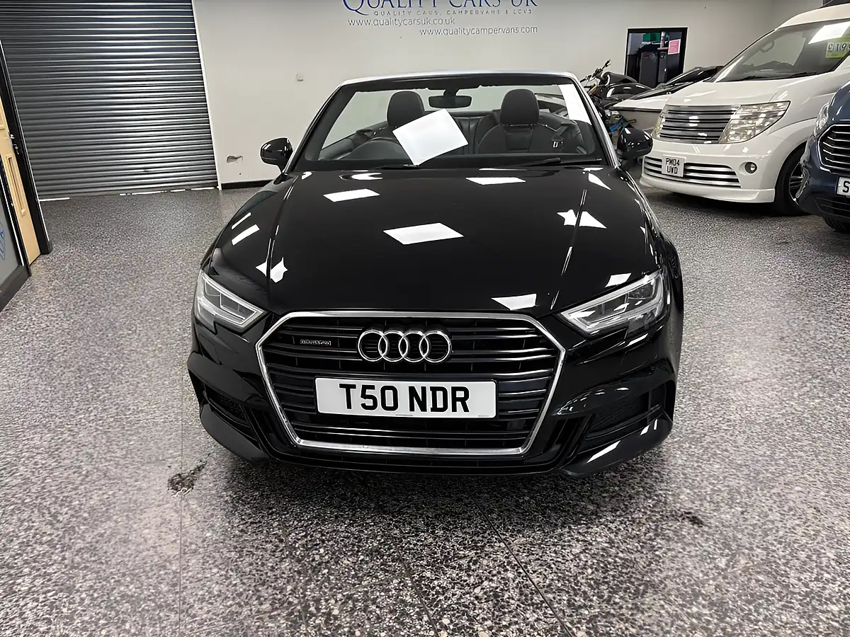 Used 2018 Audi A3 Cabriolet S Line Black - Interior and Exterior details 7