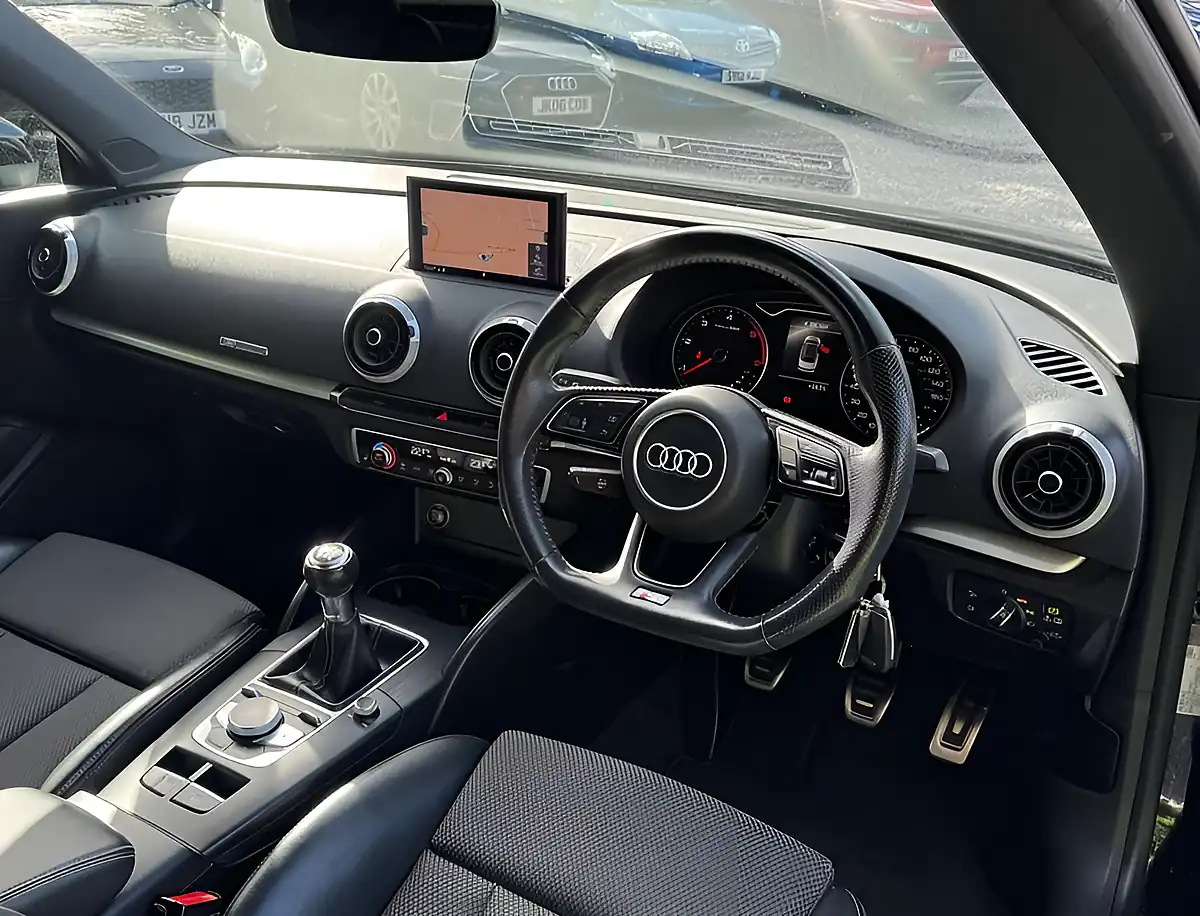 Used 2018 Audi A3 S Line Brilliant Black - Interior and Exterior details 10
