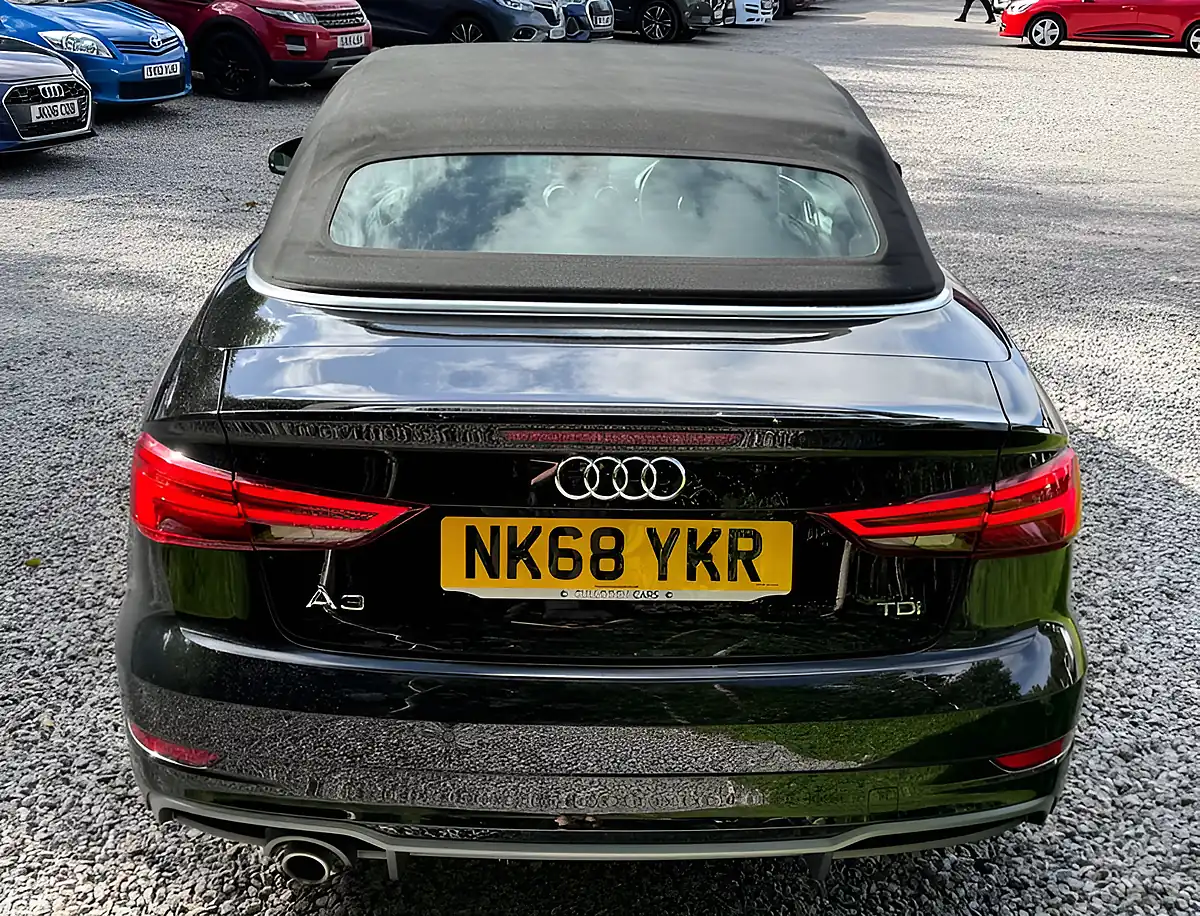 Used 2018 Audi A3 S Line Brilliant Black - Interior and Exterior details 4