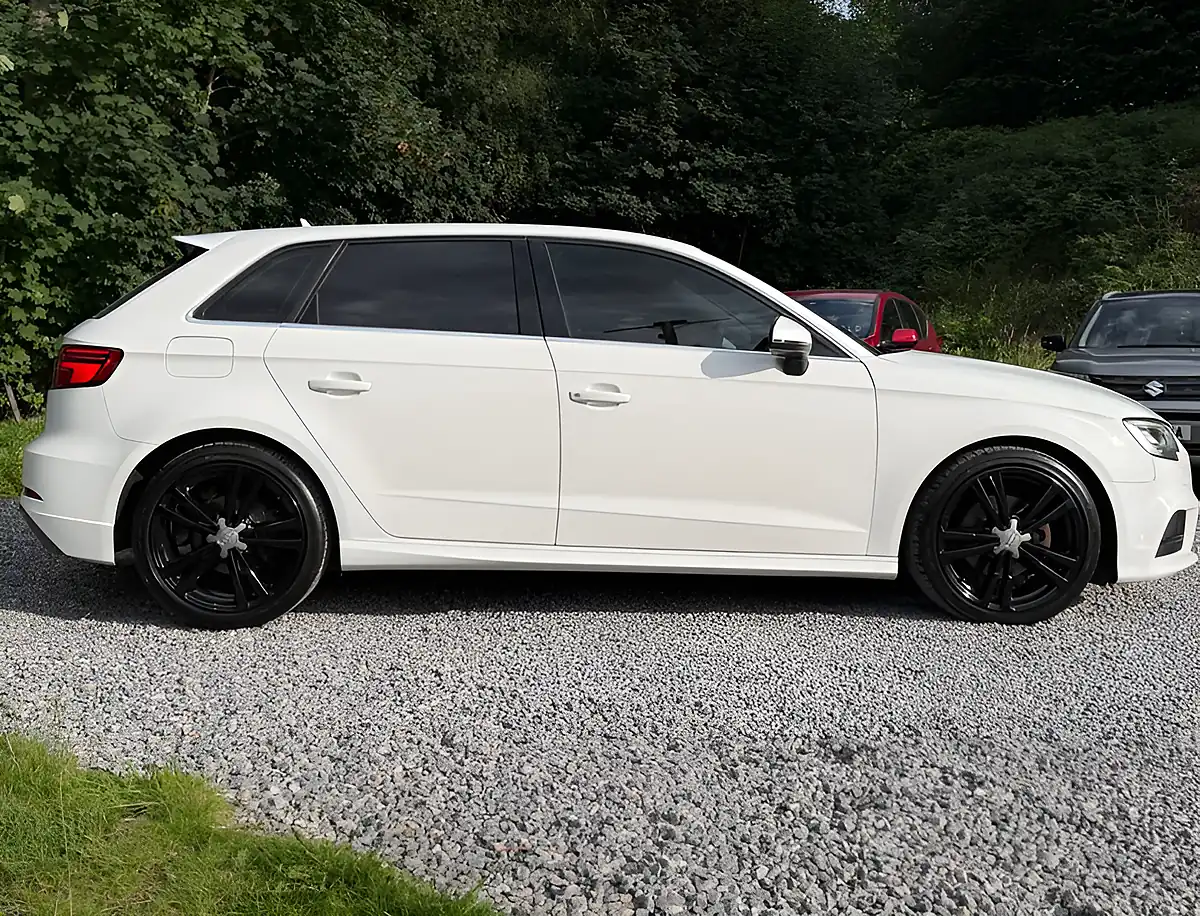 Used 2018 Audi A3 S Line Glacier White - Interior and Exterior details 2