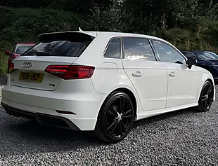 Used 2018 Audi A3 S Line Glacier White - Interior and Exterior details 3