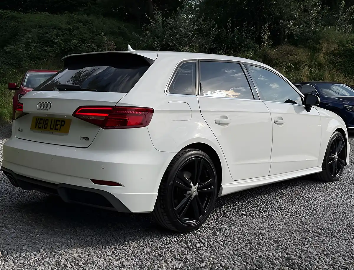 Used 2018 Audi A3 S Line Glacier White - Interior and Exterior details 3