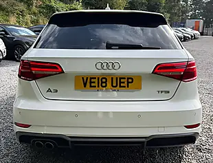 Used 2018 Audi A3 S Line Glacier White - Interior and Exterior details 4