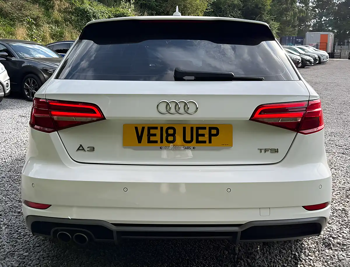 Used 2018 Audi A3 S Line Glacier White - Interior and Exterior details 4
