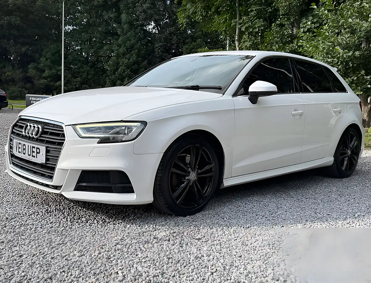 Used 2018 Audi A3 S Line Glacier White - Interior and Exterior details 5