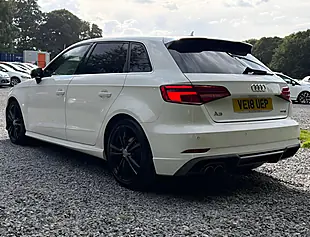 Used 2018 Audi A3 S Line Glacier White - Interior and Exterior details 7