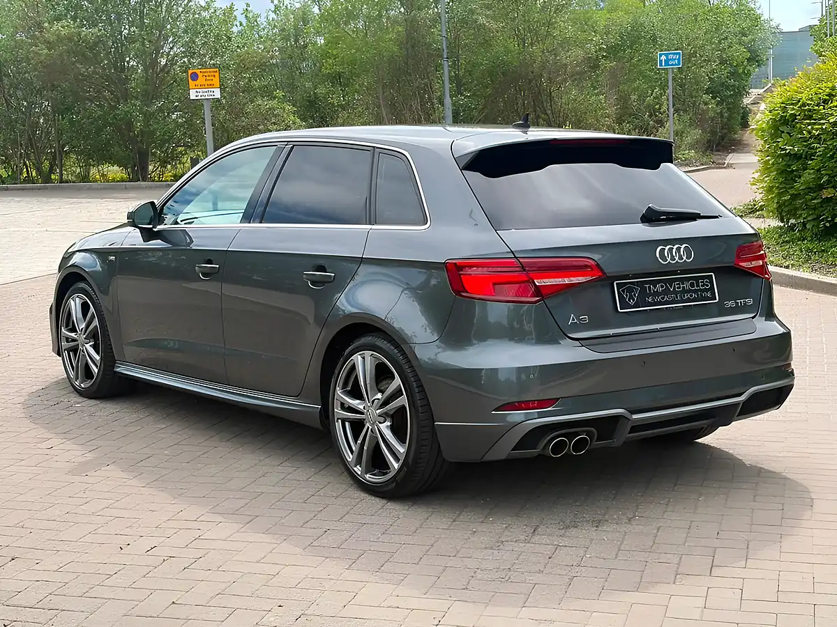 Used 2018 Audi A3 S Line Grey - Interior and Exterior details 4
