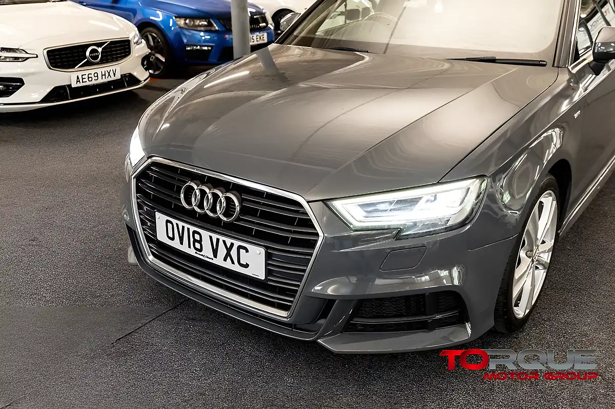 Used 2018 Audi A3 S Line Grey - Interior and Exterior details 20