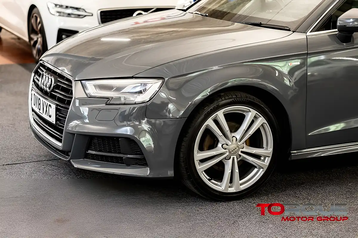 Used 2018 Audi A3 S Line Grey - Interior and Exterior details 6