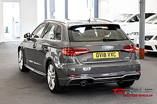 Used 2018 Audi A3 S Line Grey - Interior and Exterior details 9
