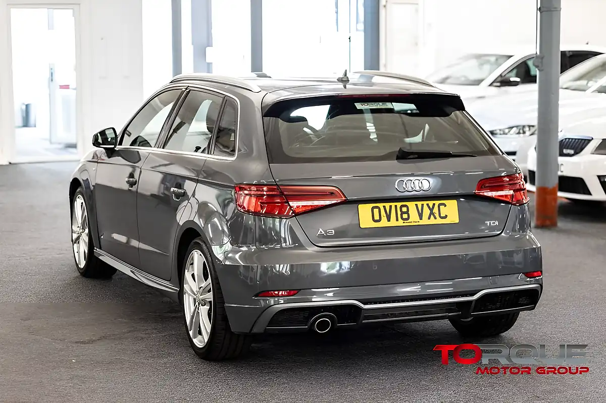 Used 2018 Audi A3 S Line Grey - Interior and Exterior details 9