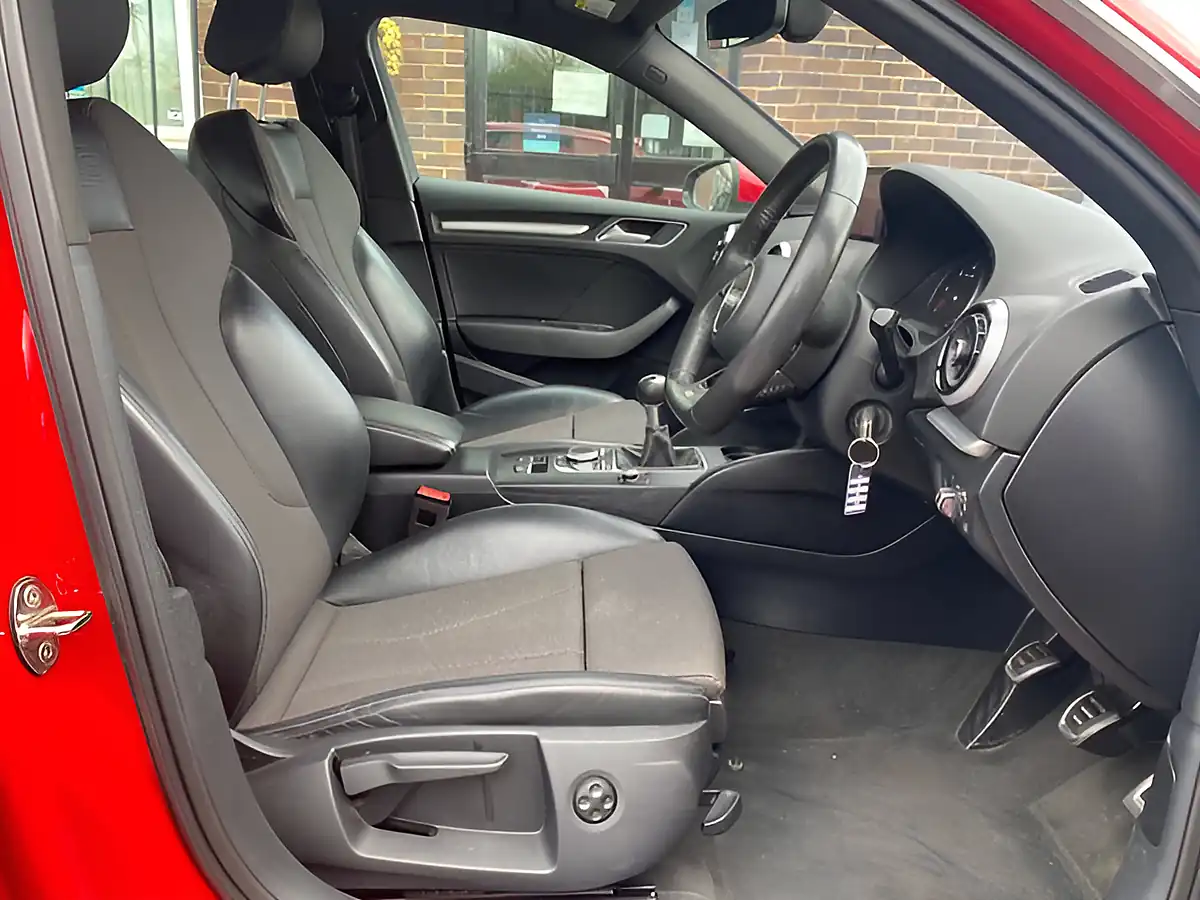 Used 2018 Audi A3 S Line Red - Interior and Exterior details 10