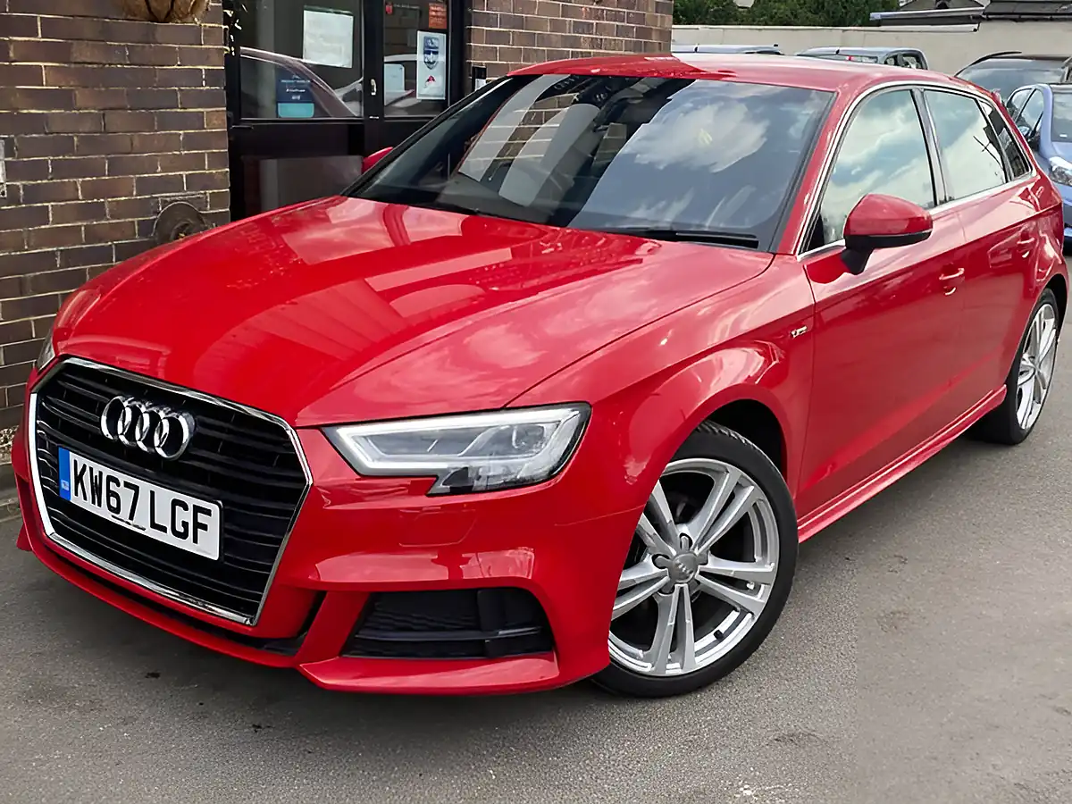 Used 2018 Audi A3 S Line Red - Interior and Exterior details 4