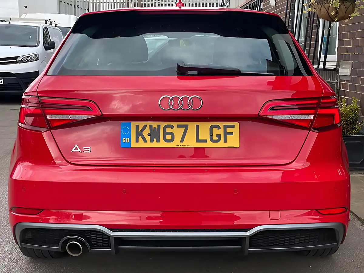 Used 2018 Audi A3 S Line Red - Interior and Exterior details 5