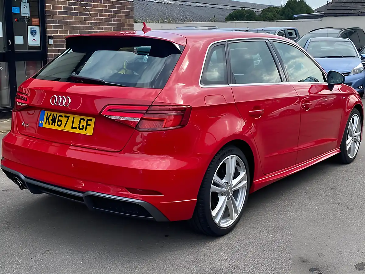 Used 2018 Audi A3 S Line Red - Interior and Exterior details 6